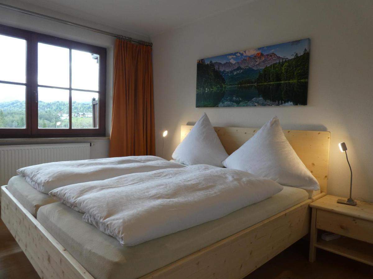 Haus Abendsonne Ferienwohnung Schuster Krün Esterno foto